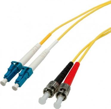 Rotronic Patchcord światłowodowy LWL duplex E9/125um LC/ST 10.0m