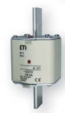 Eti-Polam Wkładka topikowa WT-3/gG Kombi 500A NH3 gG gL 004186231