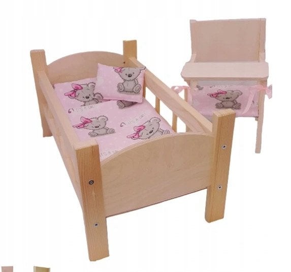 Adar Lalka bobas z polskim głosem 45cm różowe ubranko 565128