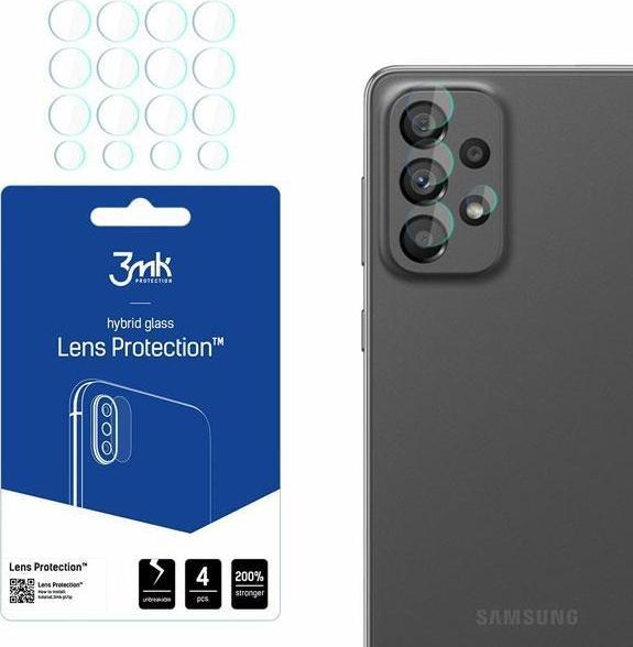 3MK 3MK Lens Protect Sam A73 5G A736 Ochrona na obiektyw aparatu 4szt