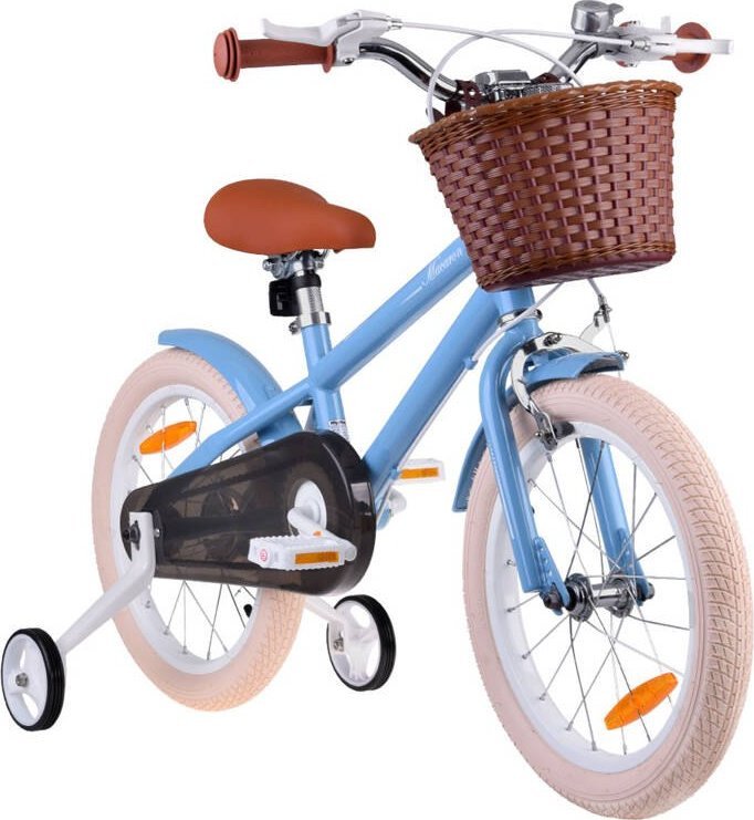 Royalbaby RoyalBaby Rower 16" MACARON retro vintage dziecięcy Boczne koła 16B-6,3