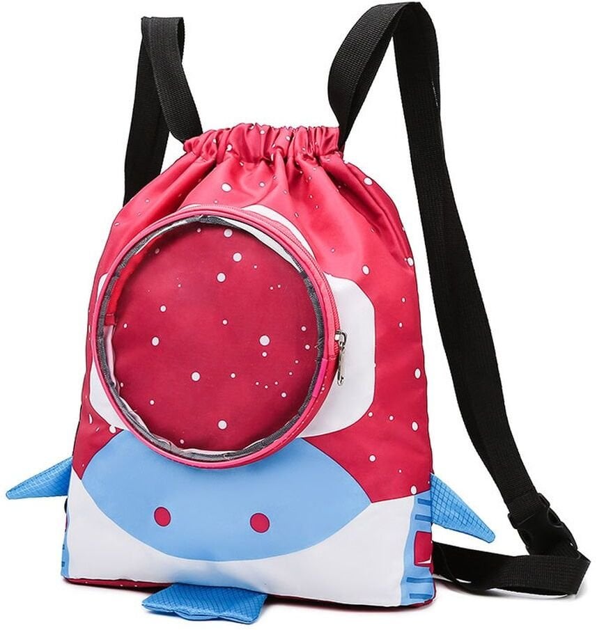 AQUA-SPORT PLECAK WOREK JUNIOR SPACE ALIEN PINK AS2641 SIZE 36x28cm