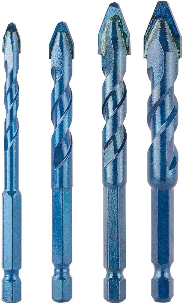 Zestaw wierteł uniwersalnych HEX 6,8,10,12 mm