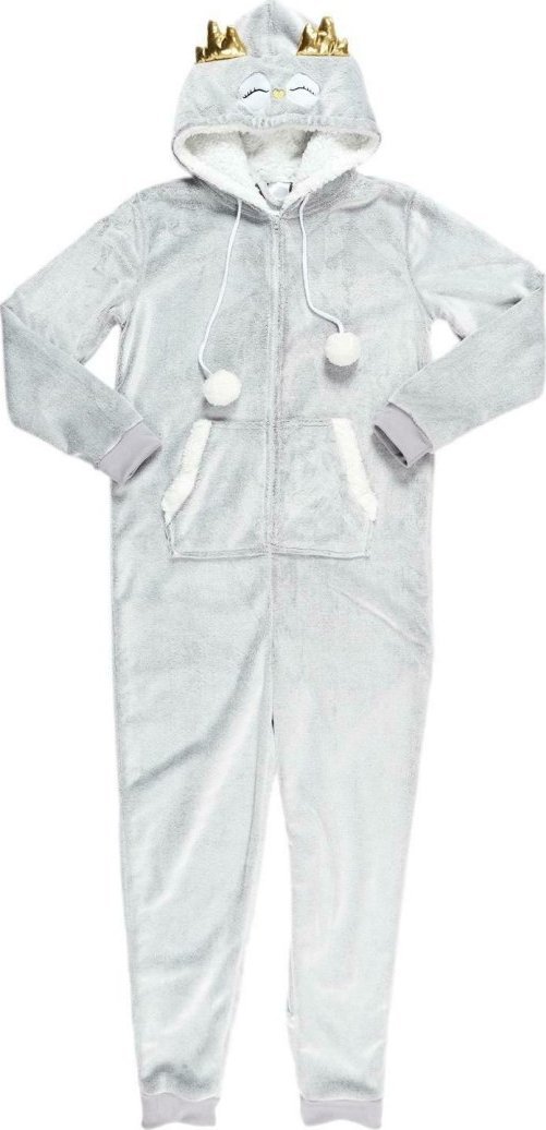Kombinezon Onesie Sowa szara rozmiar L
