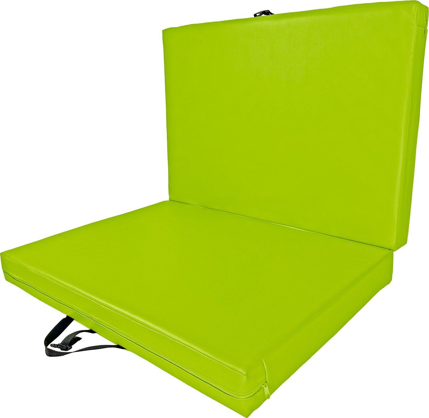 UnderFit Materac asekuracyjny składany 140 x 100 x 10 cm seledynowy