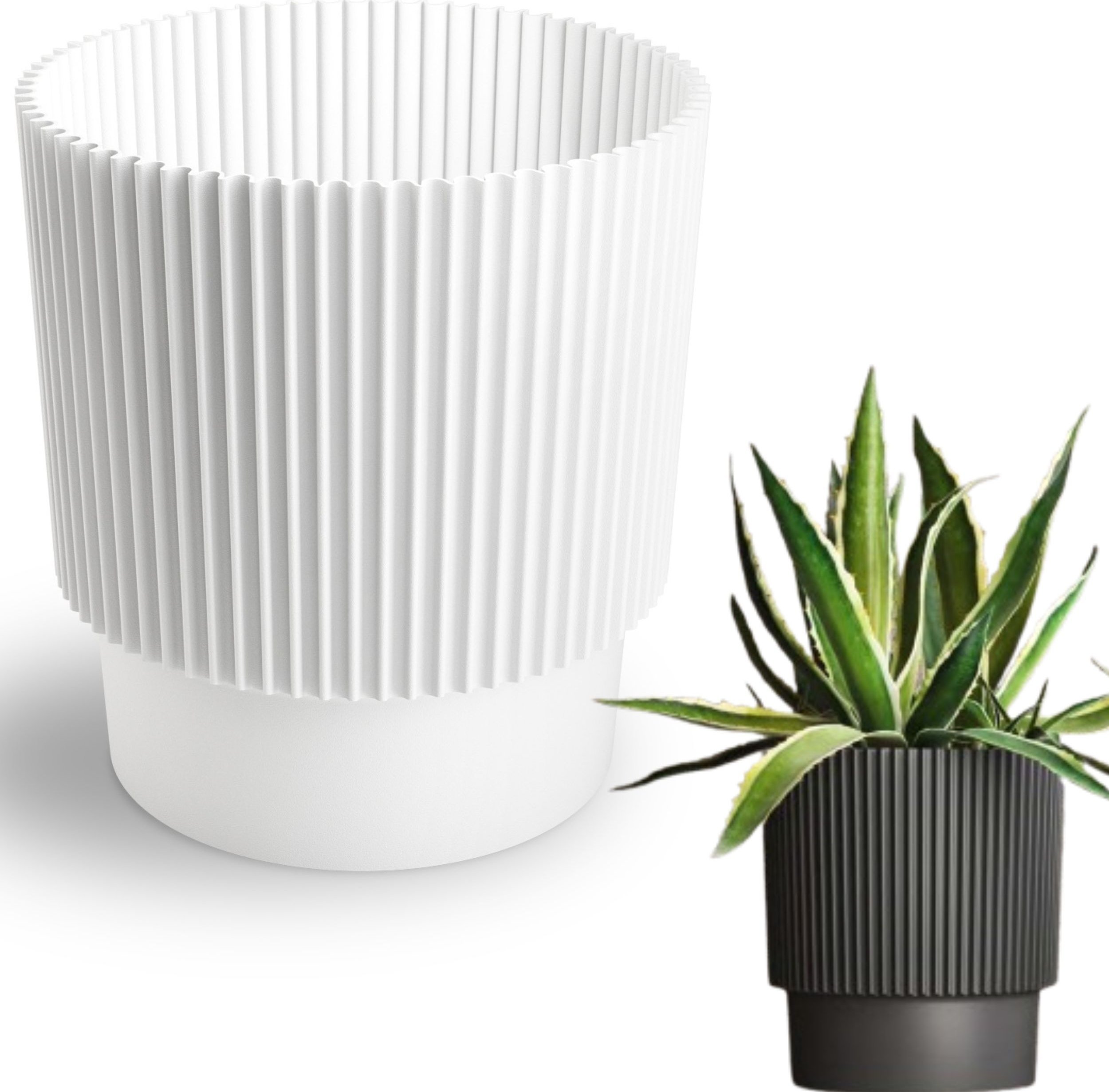 Doniczka okrągła ELSA DEL15 Osłonka na kwiaty