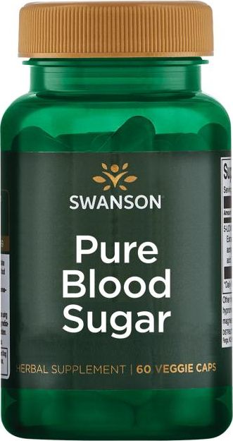 Swanson Swanson - Pure Blood Sugar, 60 vkaps