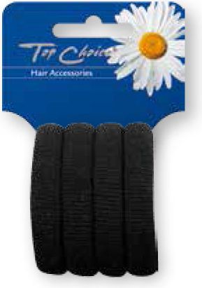 Top Choice GUMKI DO WŁOSÓW 4 SZT