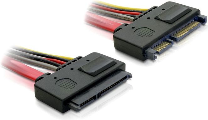 Delock SATA 22-pin - SATA 22-pin, 0.2m, Wielokolorowy (84362)