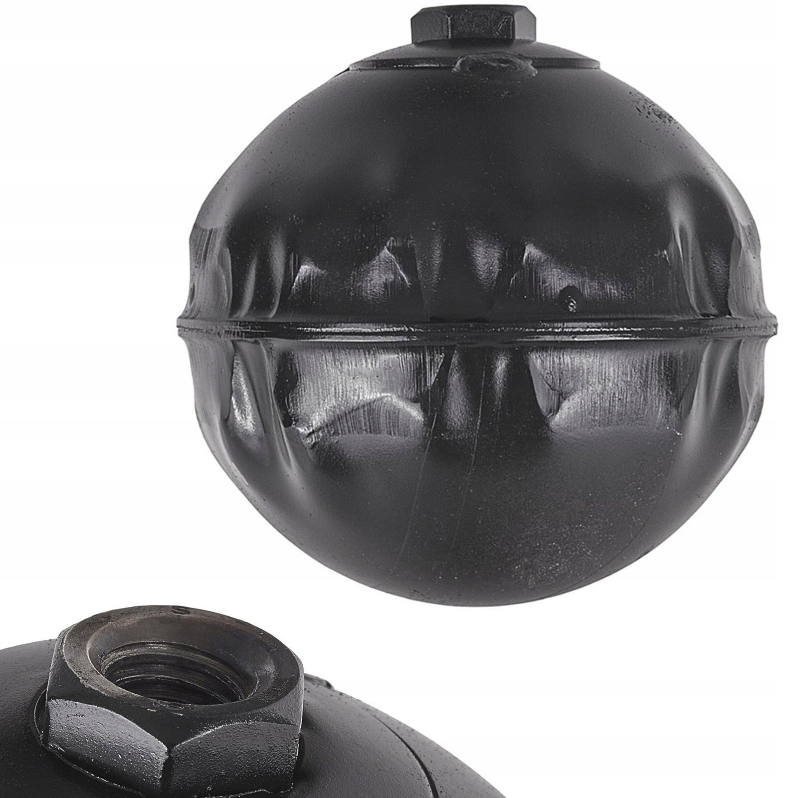 Kula kominiarska z nakrętką M12 2,5 kg fi 100 mm