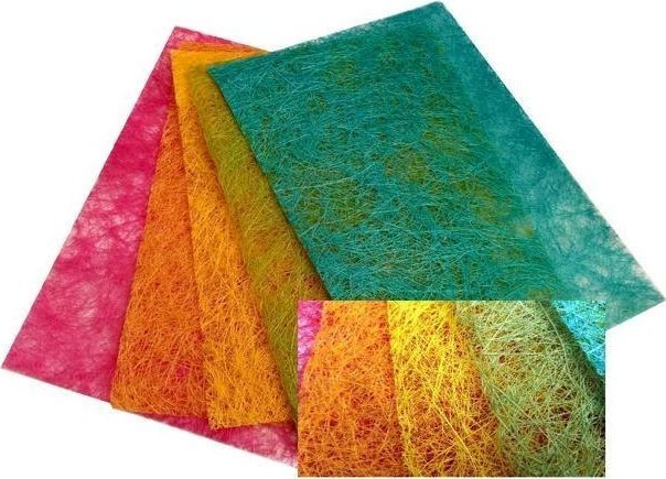 Sizal arkusze 22x33cm 5szt pastelowe