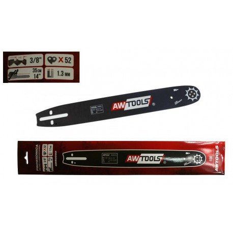 AWTools Prowadnica do piły 35cm 14" 1,3mm 0,050" 3/8" do CS450 (AW80050)