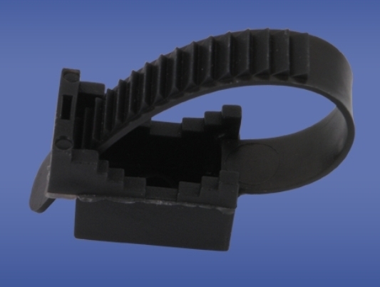 Elektro-Plast Uchwyt paskowy UP30UV czarny 100szt. - 12.12