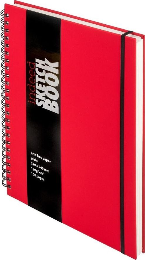 Antra Szkicownik notes A4+ Czerwony