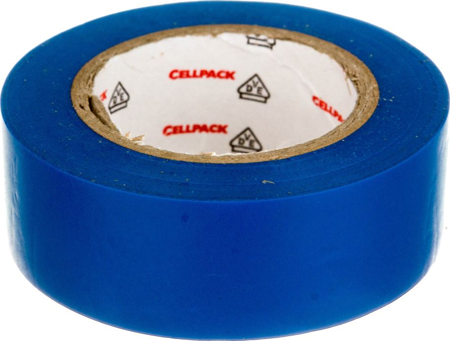 Cellpack Taśma izolacyjna 128 0.15-19-10 PVC/niebieska