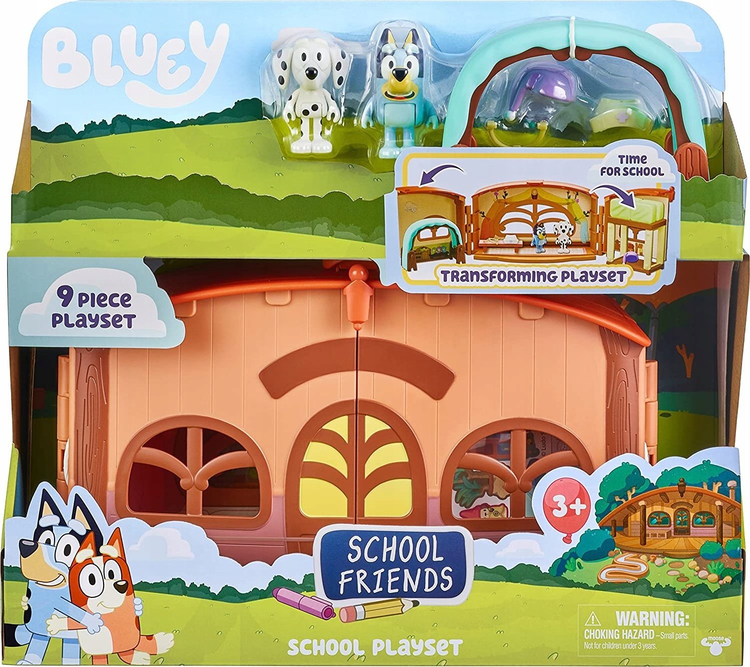 Bluey Bluey - School Friends Theme School play set (90175) /Figures /Multi