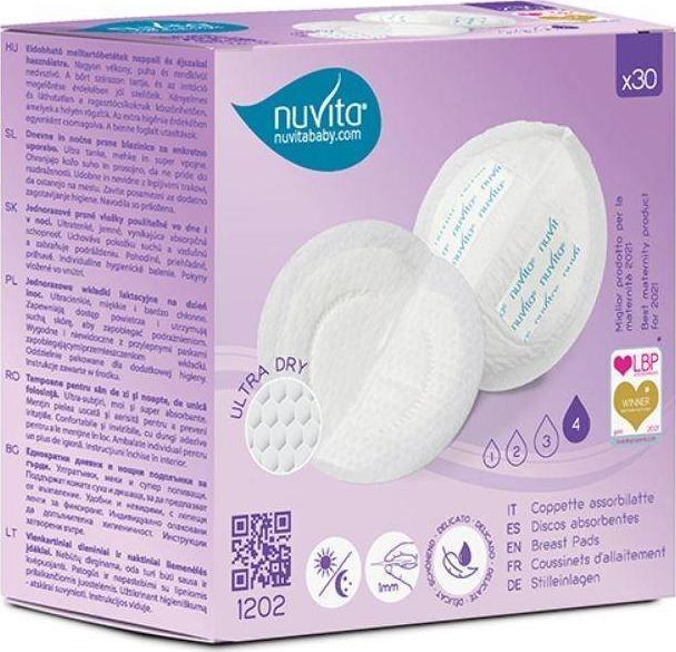 Nuvita Nuvita, Wkładki laktacyjne dzień/noc, 30 szt.