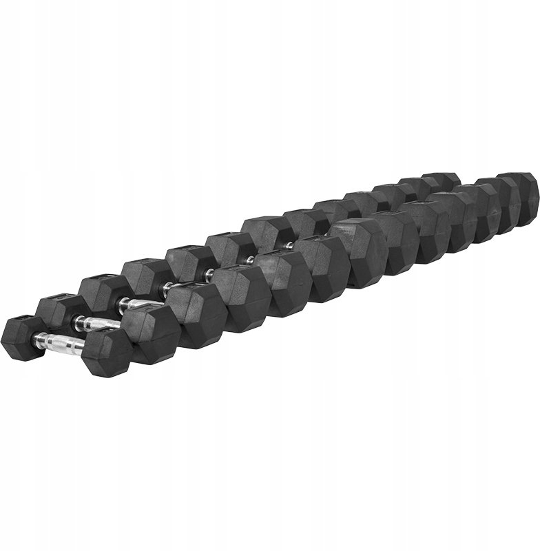 Zestaw hantli HEX 2x 4-25 kg