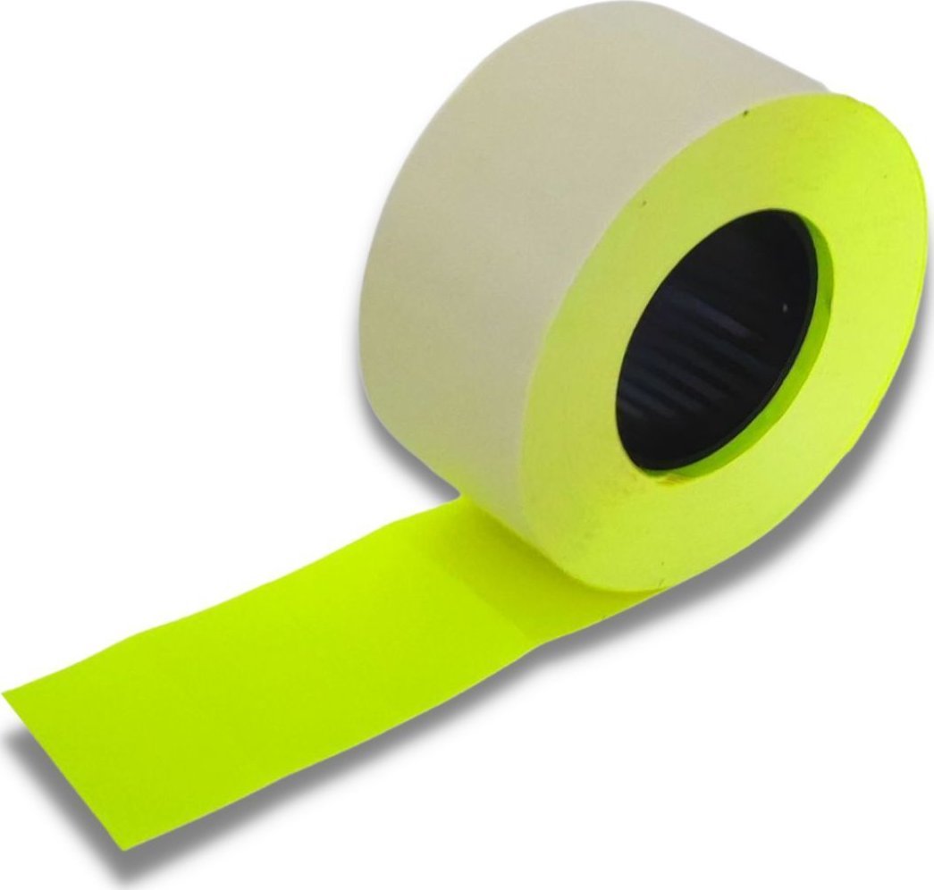 StudioCen Taśma do metkownicy IIrz. prosta -żółta 5szt.