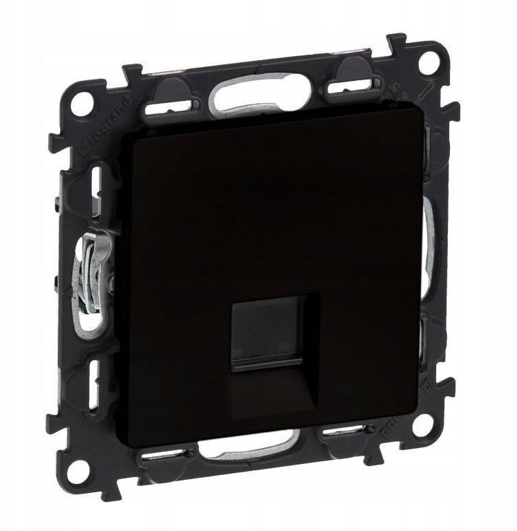 VALENA LIFE gniazdo 1 x RJ45 kat. 6a stp czarne 756348