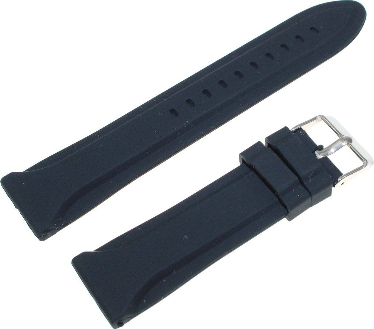 Diloy Silikonowy pasek do zegarka 24 mm Diloy SBR11.24.1