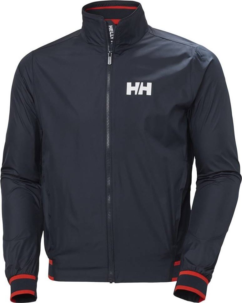 Kurtka męska Helly Hansen Helly Hensen męska kurtka przeciwwiatrowa Salt Windbreaker Jacket 30299 597 - granatowa 2XL