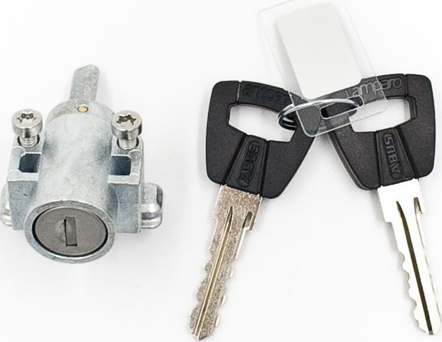 Abus Standardowa wkładka bębenkowa ABUS pivot, do akumulatorów Bosch PowerTube 750, 2 klucze