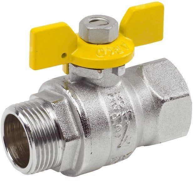 Zawór kul. gazowy MINO 2000 1 W-Z motyl