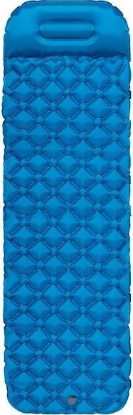 Springos Mata, materac dmuchany, trekingowy, turystyczny 190x58x4 cm niebieski UNIWERSALNY