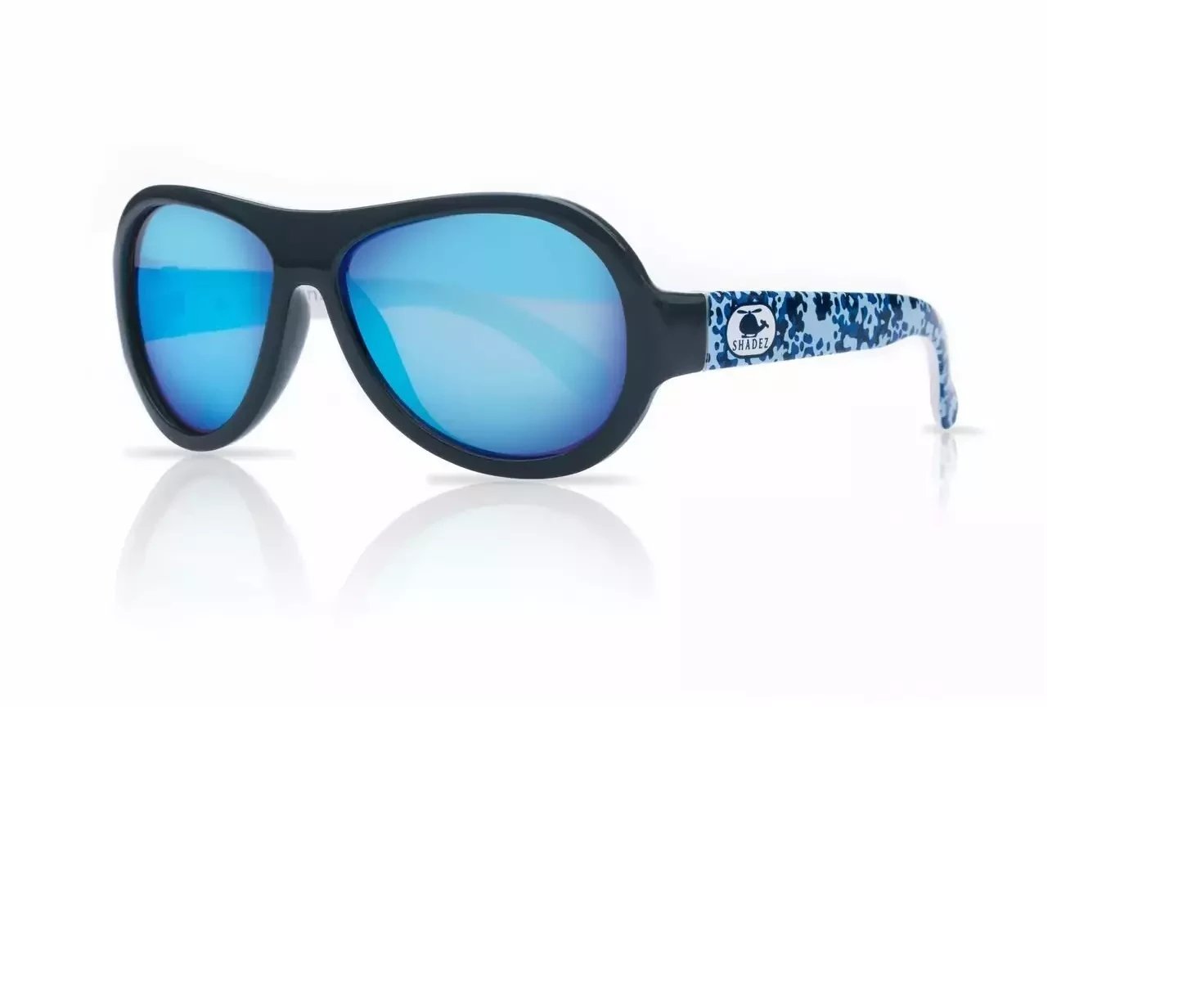 SHADEZ Designer Helicopter Camo Blue Junior Kids Sunglasses 3-7 Years SHZ 42