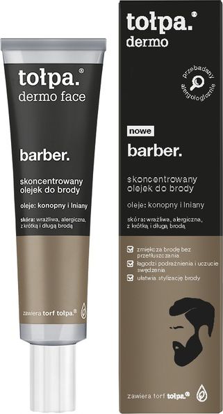 Tołpa Dermo barber skoncentrowany olejek do brody 75 ml