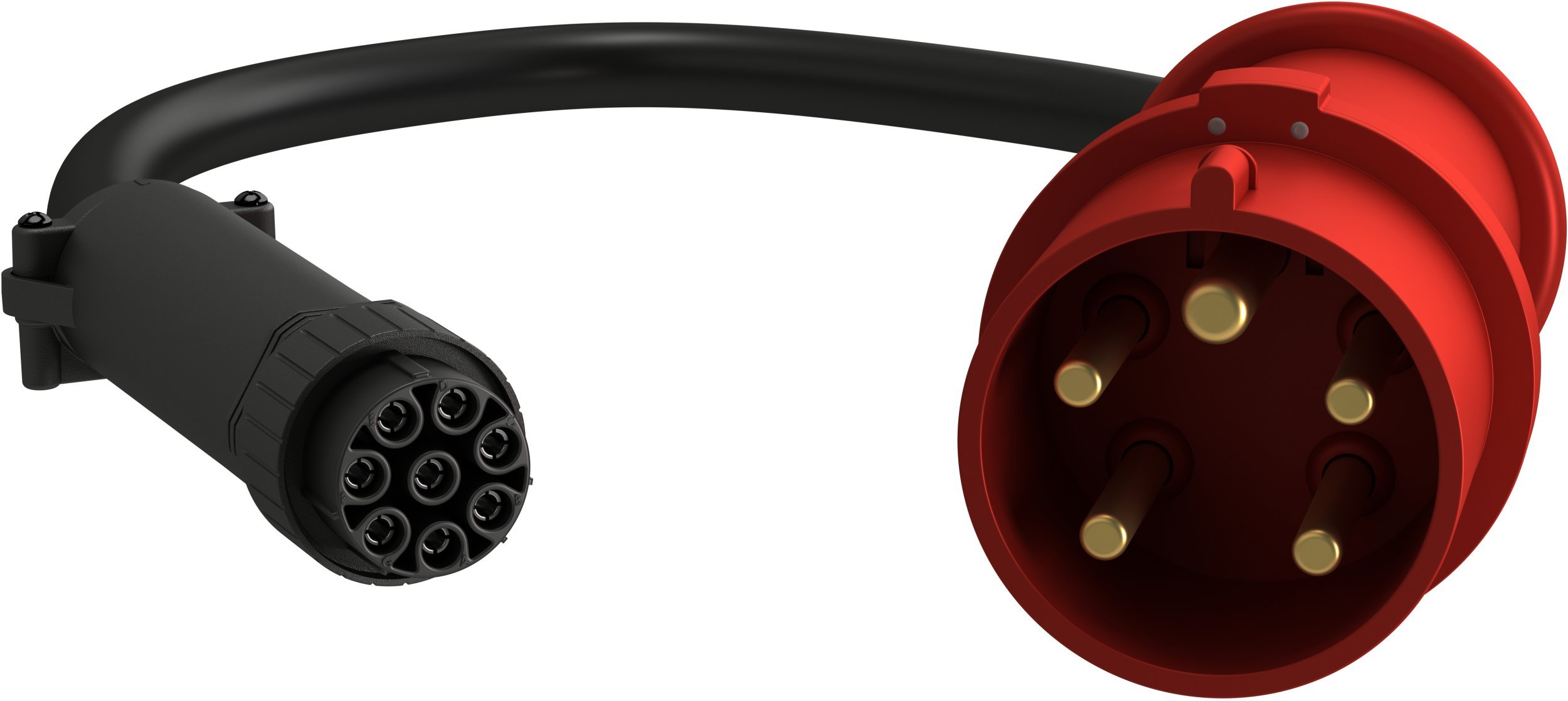 Kabel zasilający Vertiv kabel zasilający czarny, czerwony 3 m