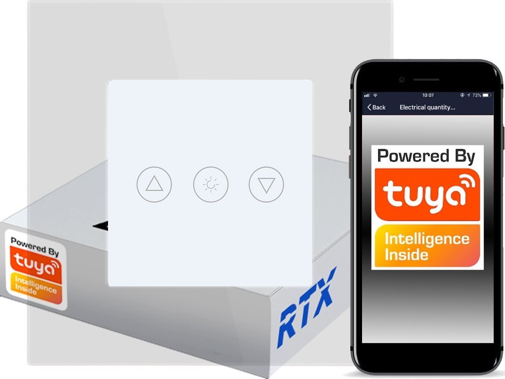 Ściemniacz Dotykowy 1obw. Bi. ZigBee TUYA RTX SH#