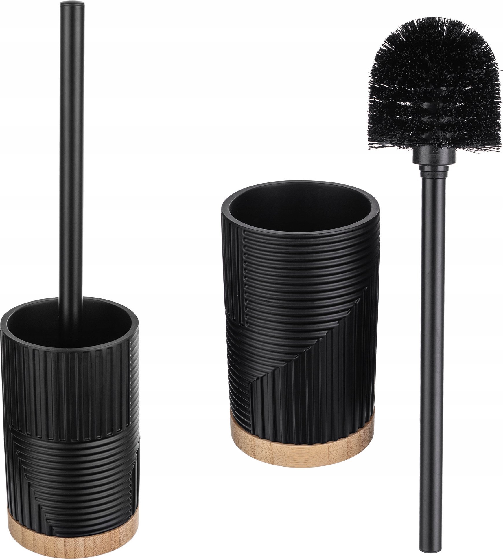 Kadax KADAX Szczotka WC okragła czarna