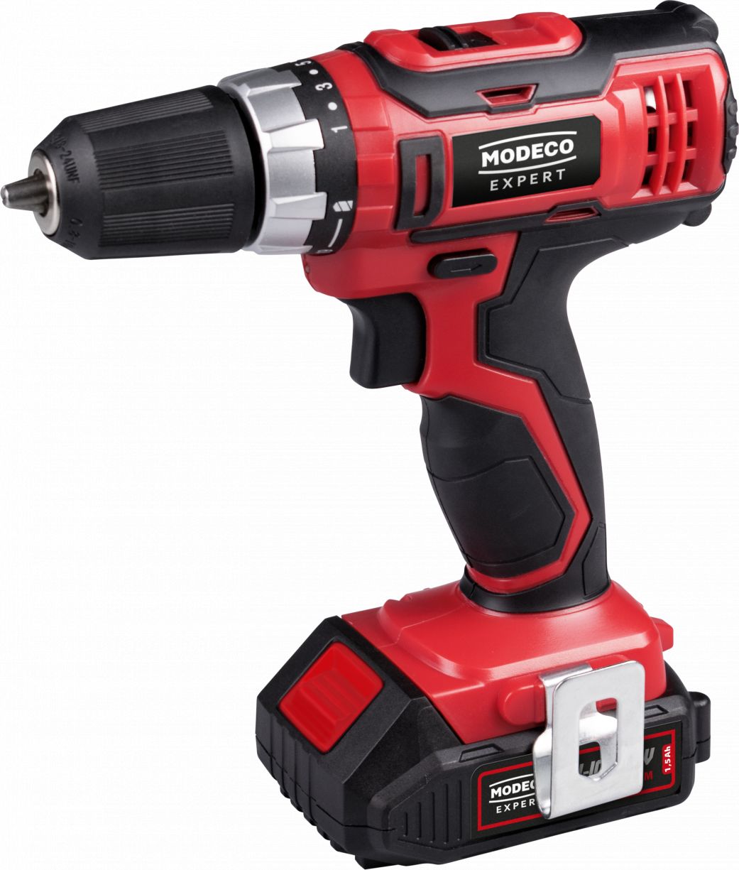 Wiertarko-wkrętarka Modeco MN-91-136 18 V 1 x akumulator 1.5 Ah