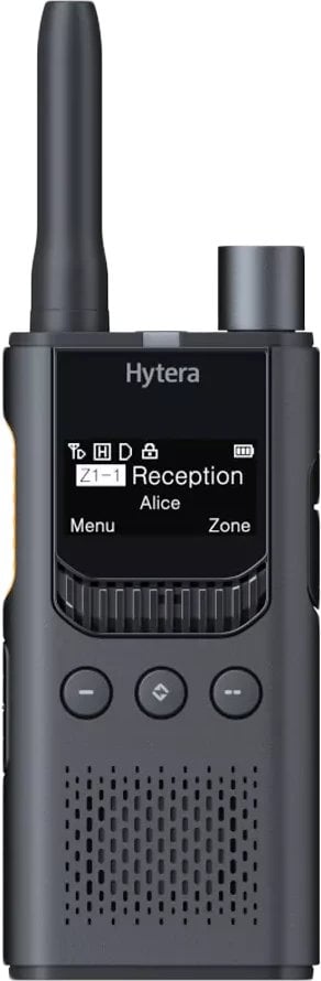 HYTERA Radio DMR+analog HYT-S35, UHF 400-470 MHz,2200 mAh, Metallic grey