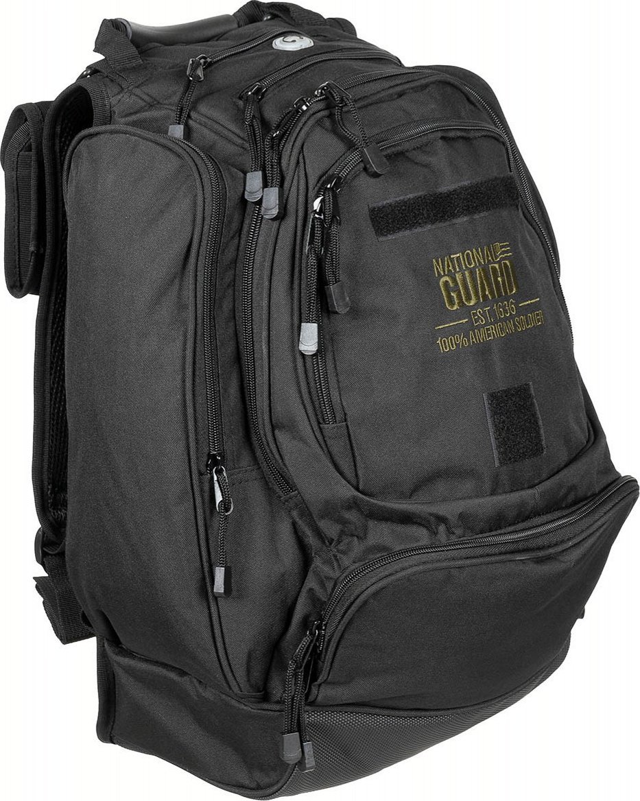 Plecak turystyczny MFH Plecak US "NATIONAL GUARD" czarny