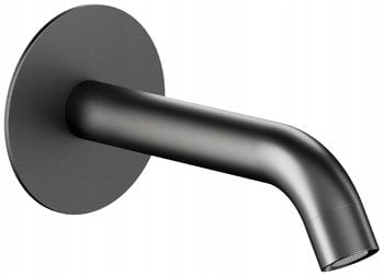 Wylewka KFA 836-004-61 / MOZA / Wylot wannowy podtynkowy, GUN METAL GREY PVD