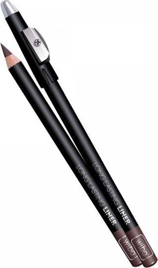 Wibo Long Lasting Liner konturówka do oczu z temperówką 51 dark brown 1,2g