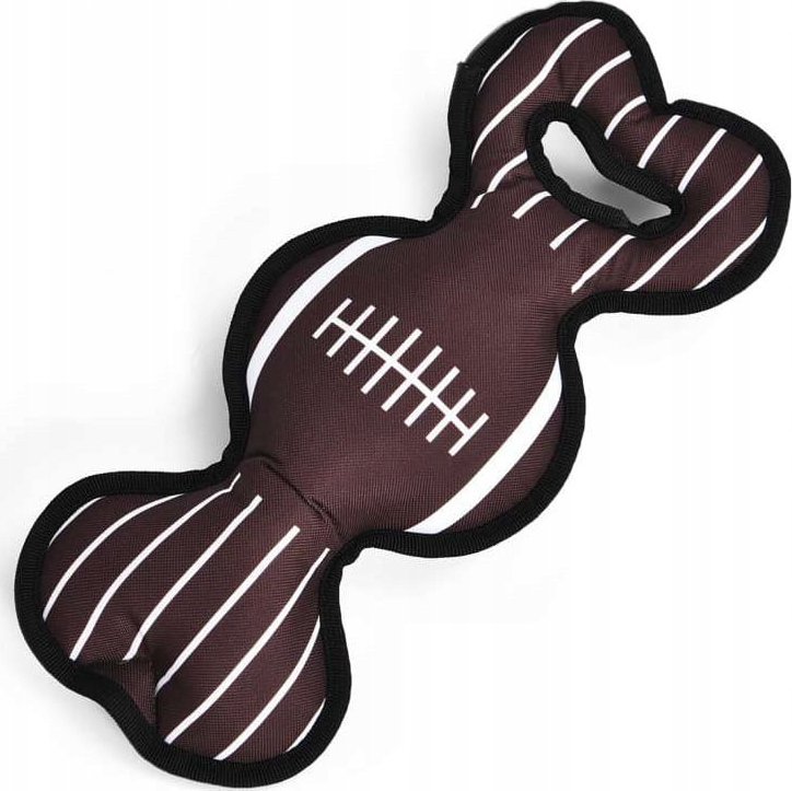 Barry King Zabawka pluszowa dla psa, rugby, z dźwiękiem 33.5 x 15cm