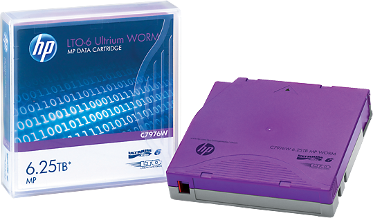 Taśma HP LTO-6 Ultrium 2.5/6.25 TB (C7976W)