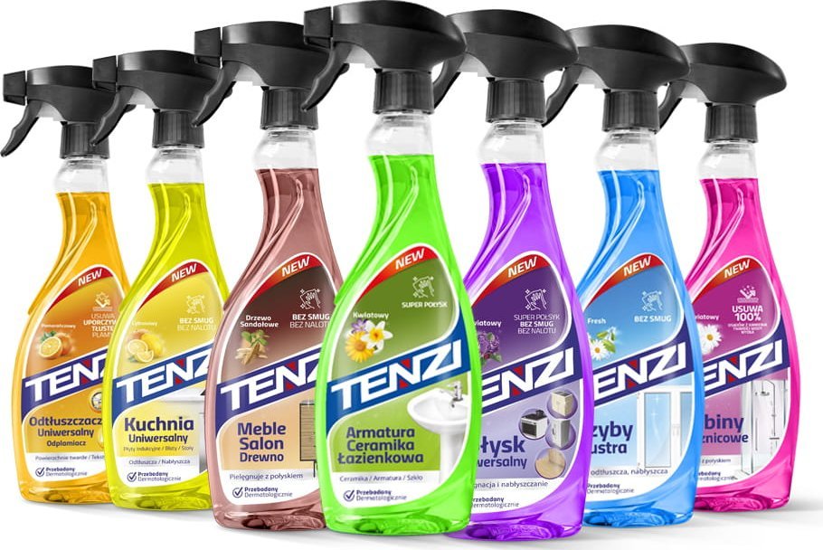 Tenzi Zestaw TENZI Home Pro 7 Płynów