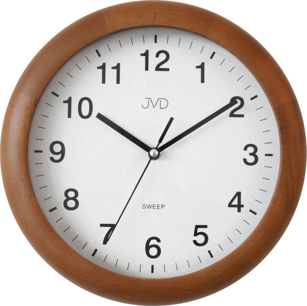 JVD Zegar ścienny JVD NS19020.41 Cichy mechanizm uniwersalny
