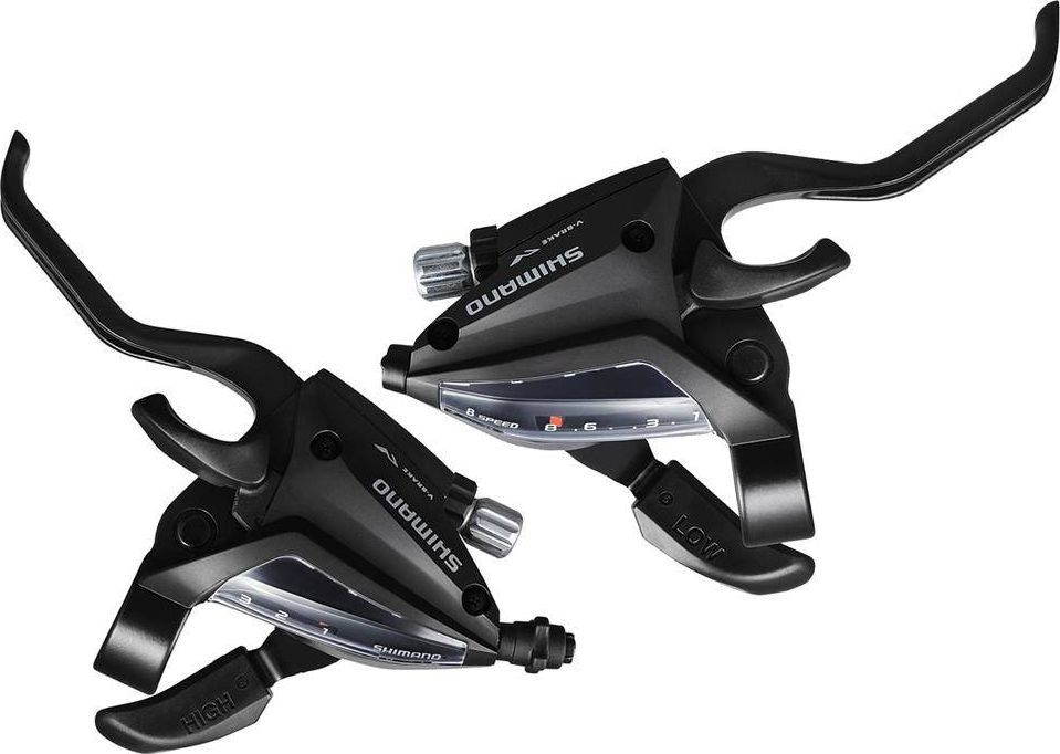 Shimano Klamkomanetki Shimano Acera ST-EF500 3 x 8 rz. komplet lewa + prawa