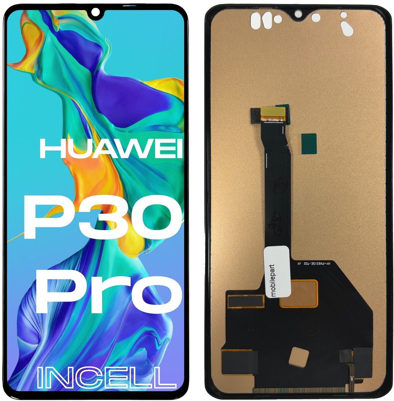 Wyświetlacz do Huawei P30 Pro LCD VOG-L29 / VOG-L09 / VOG-L04 Ekran Incell