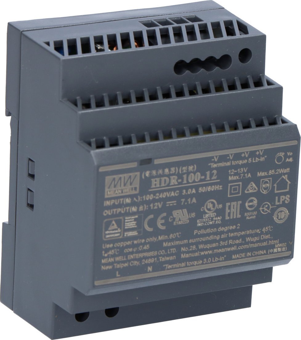 Orno Zasilacz na szynę DIN 85,2W 12VDC