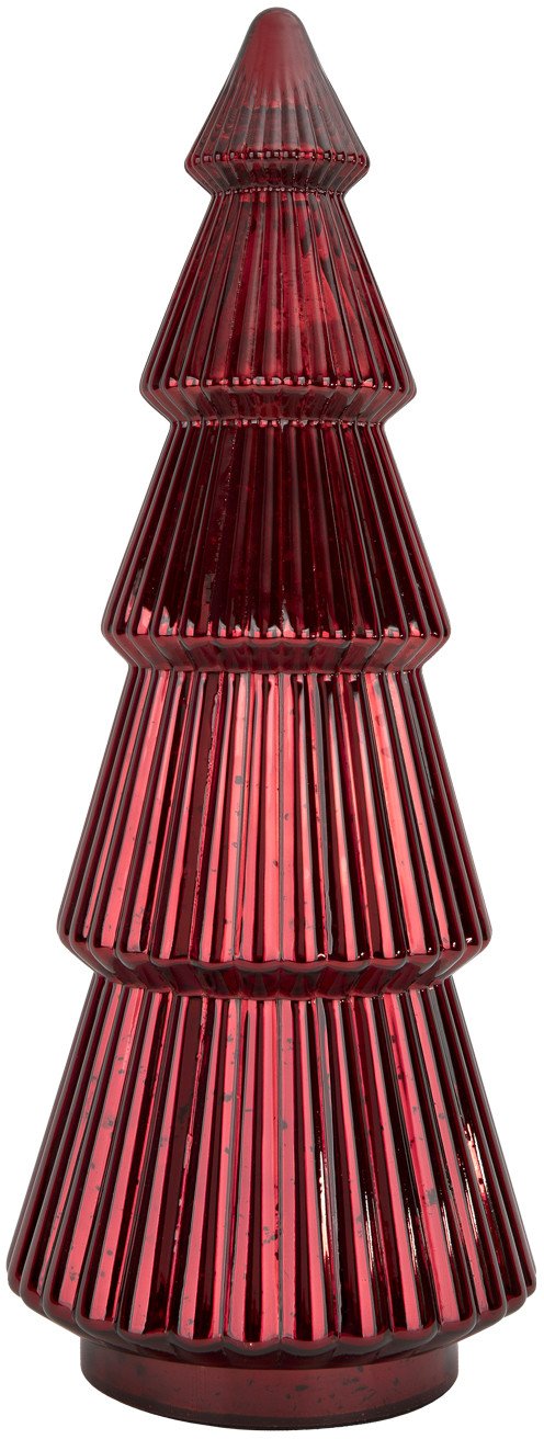 Ozdoba szklana Choinka czerwona duża 54 cm