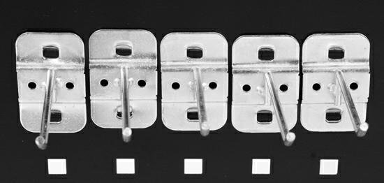 Yato YATO HACZYKI DO PANELU PERFOROWANEGO 5szt.