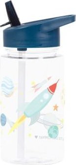 A Little Lovely Company Butelka z ustnikiem na wodę SPACE - 450 ml / A Little Lovely Company