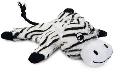 BEEZTEES ZABAWKA PLUSZOWA SZELESZCZĄCA ZEBRA 18cm